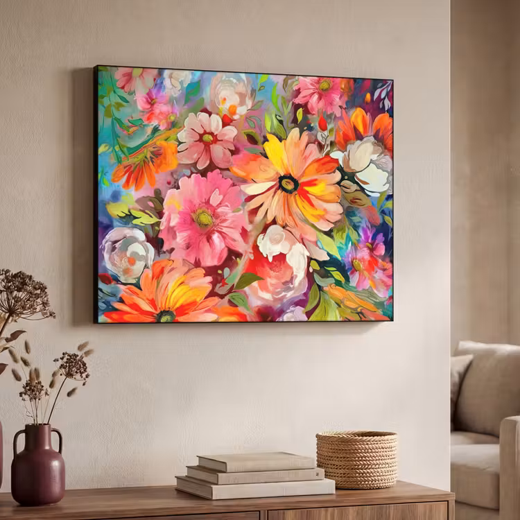 Art Frame - Bloemen - Kunst - Schilderij - Botanisch — 4