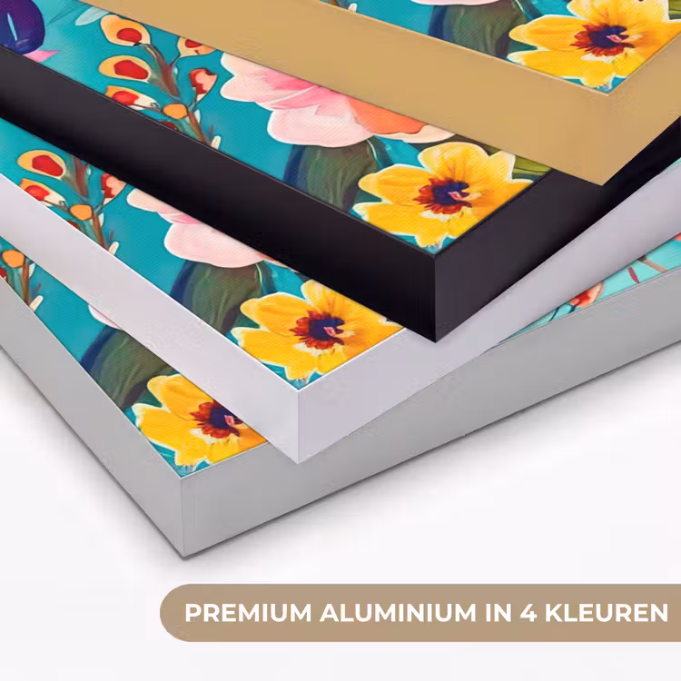 Art Frame - Bloemen - Olieverf - Kleurrijk - Natuur — 5