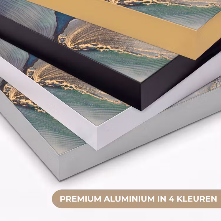 Art Frame - Goud - Blauw - Marmer — 5