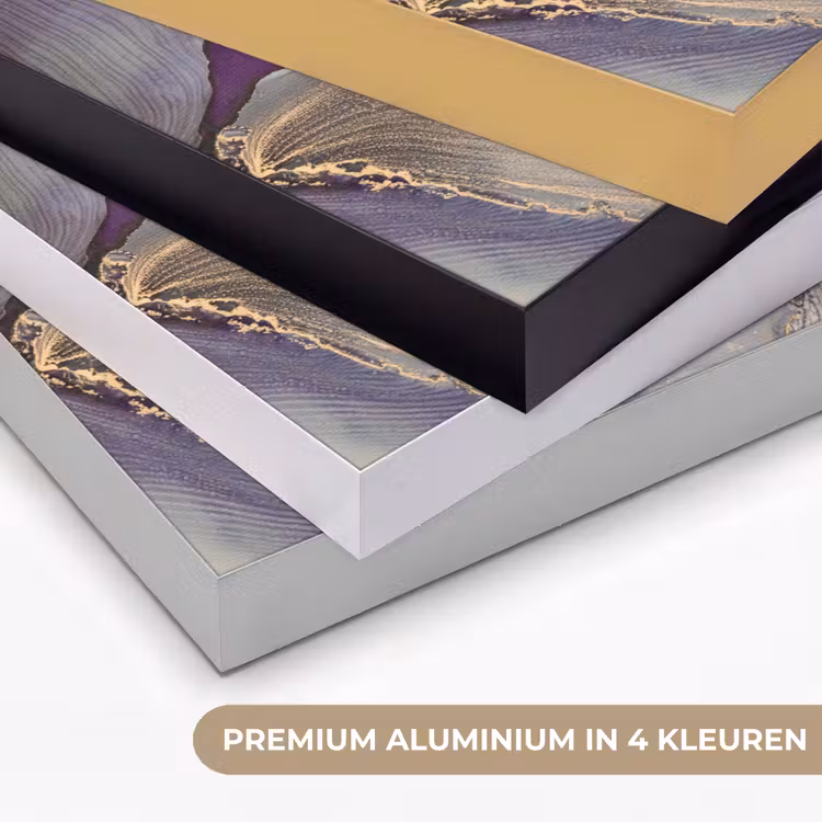 Art Frame - Goud - Paars - Marmer — 5