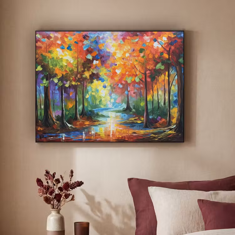 Art Frame - Landschap - Bos - Kleuren - Natuur — 2