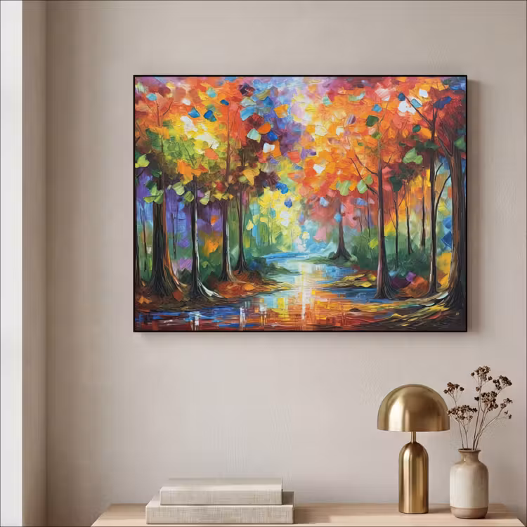 Art Frame - Landschap - Bos - Kleuren - Natuur — 3