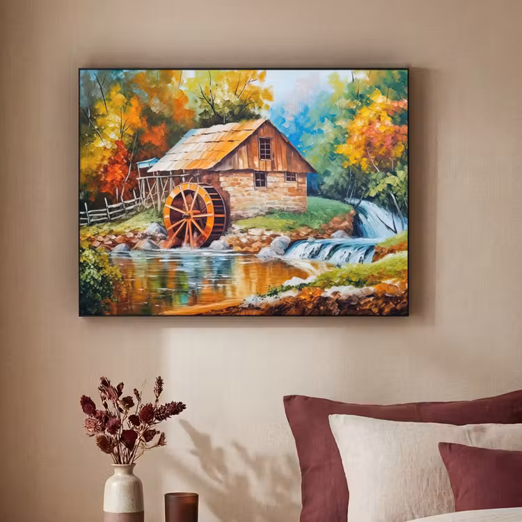 Art Frame - Landschap - Schilderij - Huis - Kunst - Herfst — 2