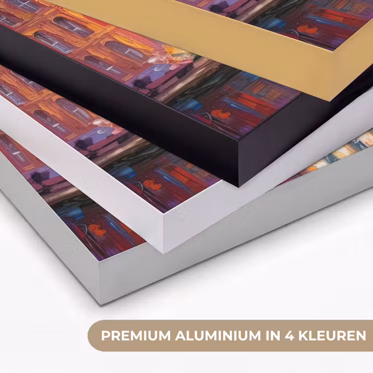 Art Frame - Olieverf - Amsterdam - Kunst - Kleurrijk — 5