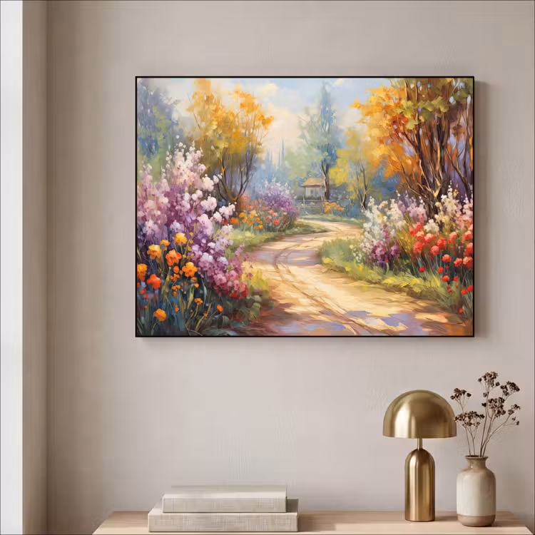Art Frame - Bloemen - Bomen - Kunst - Watercolor — 3