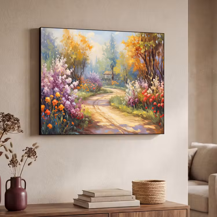 Art Frame - Bloemen - Bomen - Kunst - Watercolor — 4