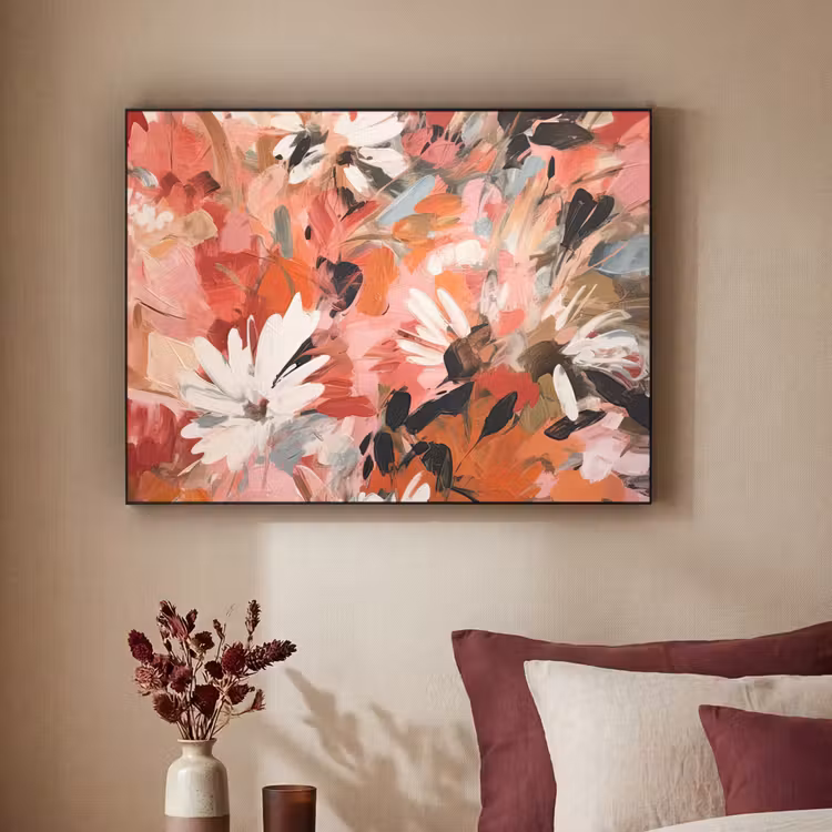 Art Frame - Bloemen - Kunst - Abstract - Verf — 2
