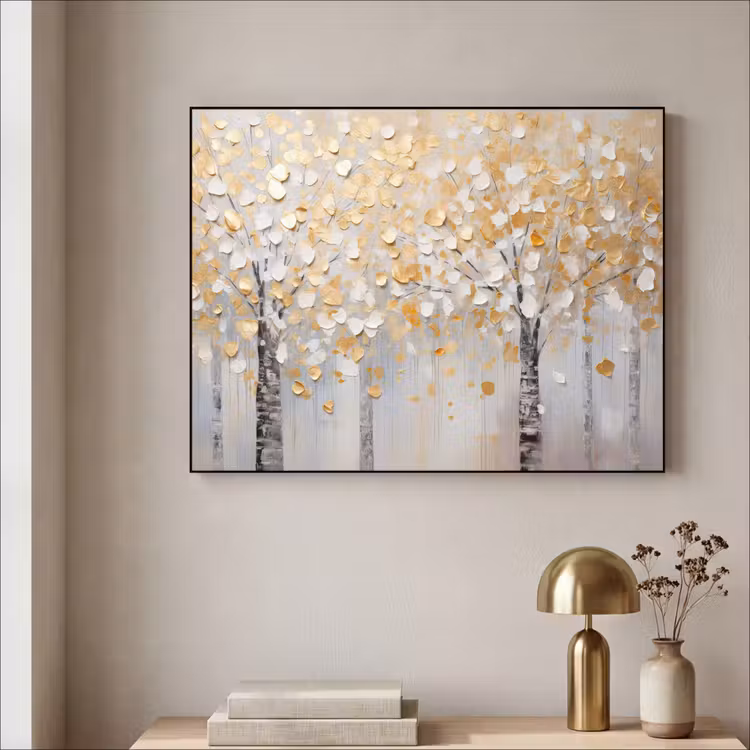 Art Frame - Bomen - Aquarel - Kunst - Natuur — 3