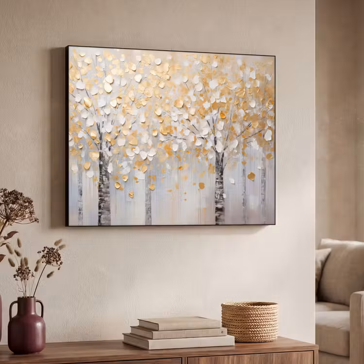 Art Frame - Bomen - Aquarel - Kunst - Natuur — 4