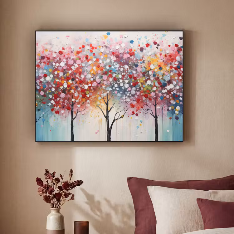 Art Frame - Kunst - Bomen - Natuur - Acryl — 2