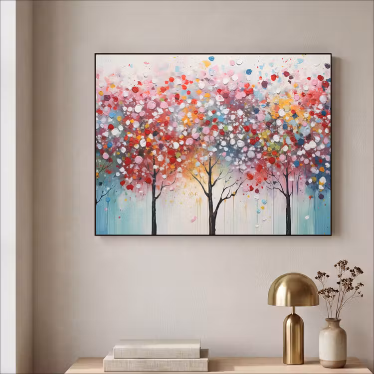 Art Frame - Kunst - Bomen - Natuur - Acryl — 3