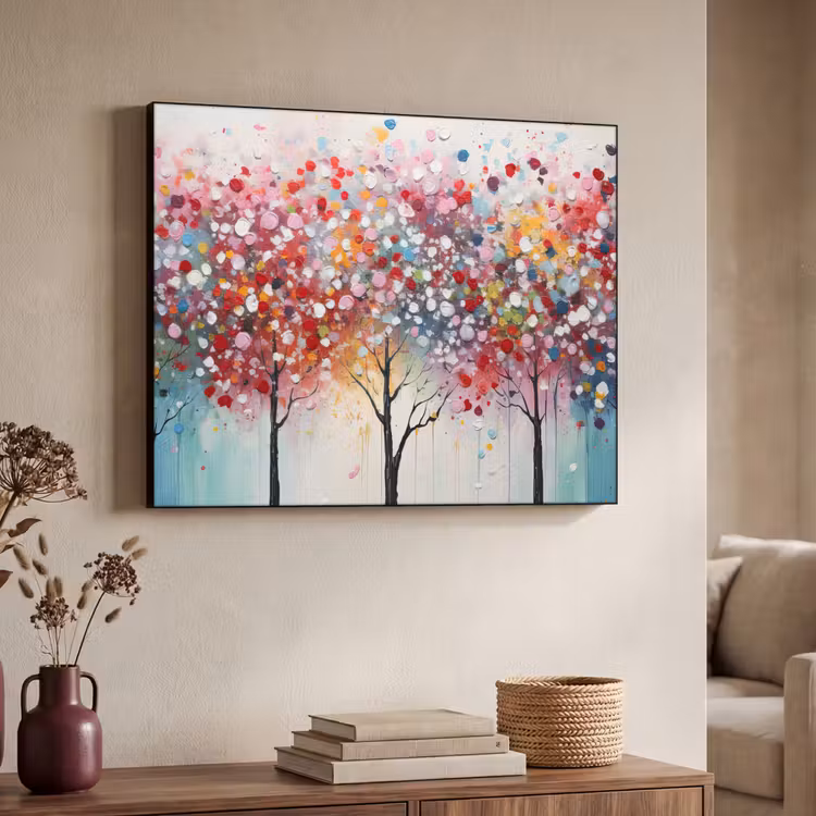 Art Frame - Kunst - Bomen - Natuur - Acryl — 4