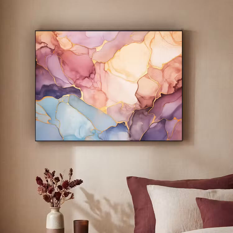 Art Frame - Marmer - Kleurrijk — 2