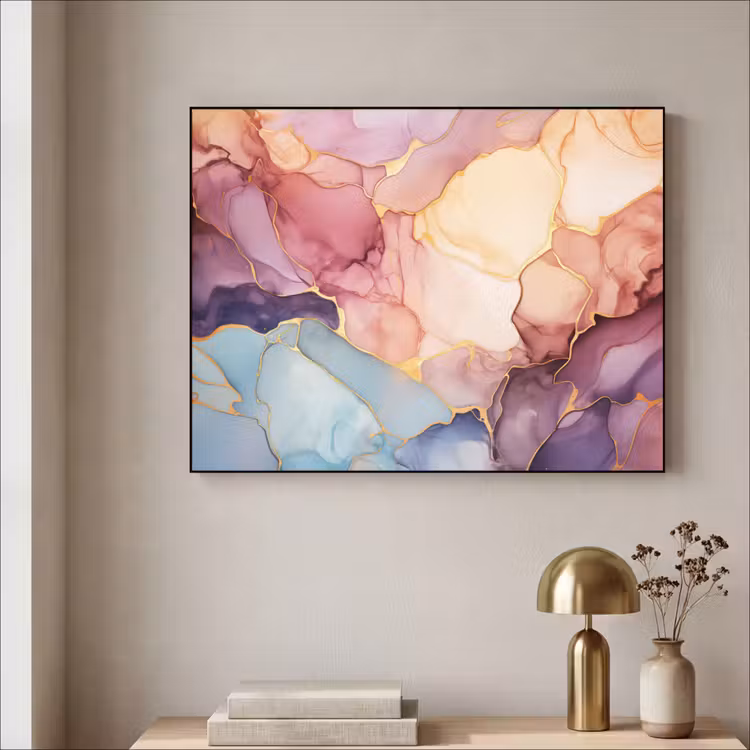 Art Frame - Marmer - Kleurrijk — 3