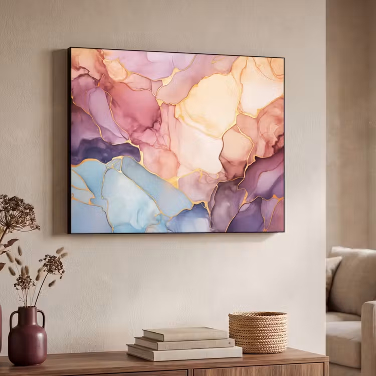 Art Frame - Marmer - Kleurrijk — 4
