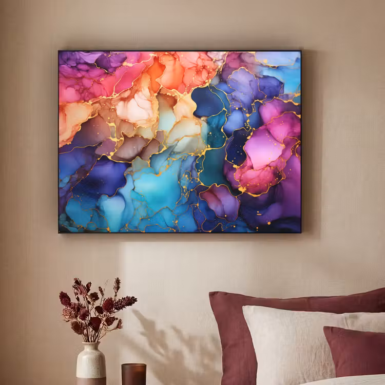Art Frame - Marmer - Kleurrijk - Kleuren - Abstract — 2