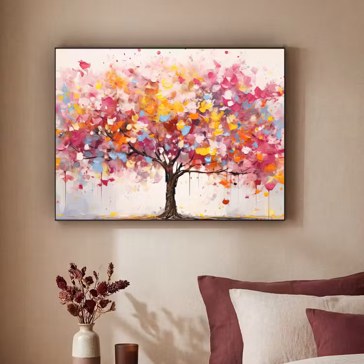 Art Frame - Aquarel - Boom - Kunst - Abstract — 2