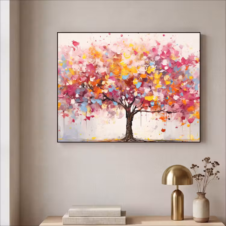 Art Frame - Aquarel - Boom - Kunst - Abstract — 3