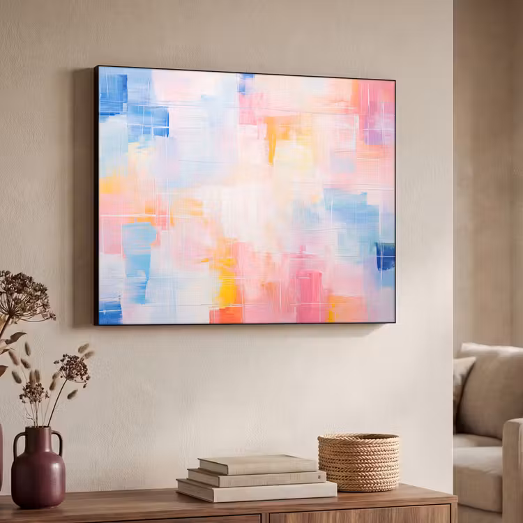 Art Frame - Aquarel - Pastel - Abstract - Kunst — 4