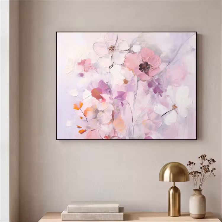 Art Frame - Bloemen - Lila - Watercolor - Kunst — 3