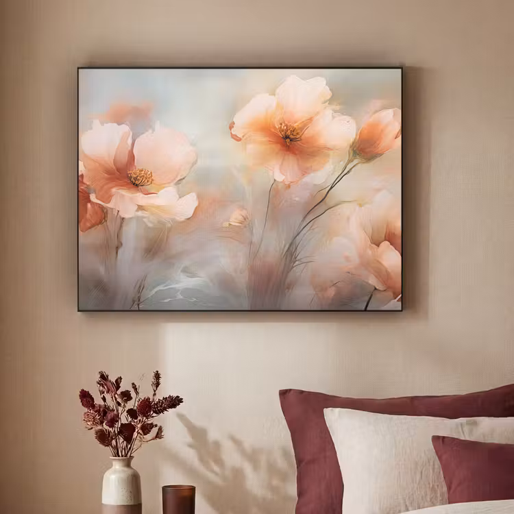 Art Frame - Bloemen - Pastel - Kunst - Klaprozen - Watercolor — 2