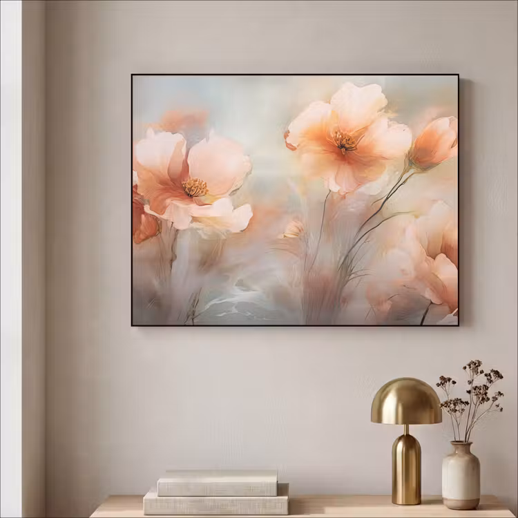 Art Frame - Bloemen - Pastel - Kunst - Klaprozen - Watercolor — 3