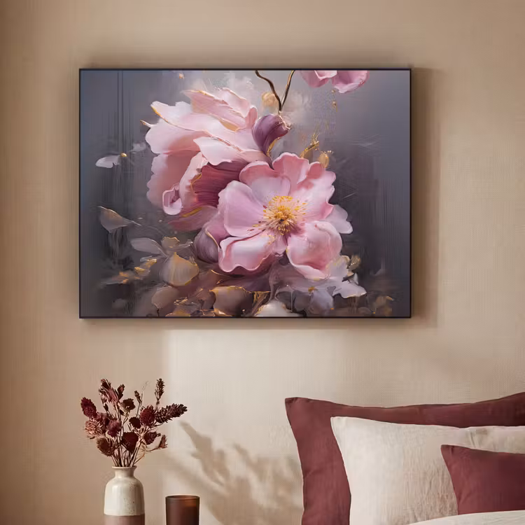 Art Frame - Bloemen - Roze - Stilleven - Kunst — 2