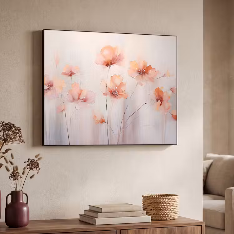 Art Frame - Klaproos - Bloemen - Kunst - Abstract - Watercolor — 4