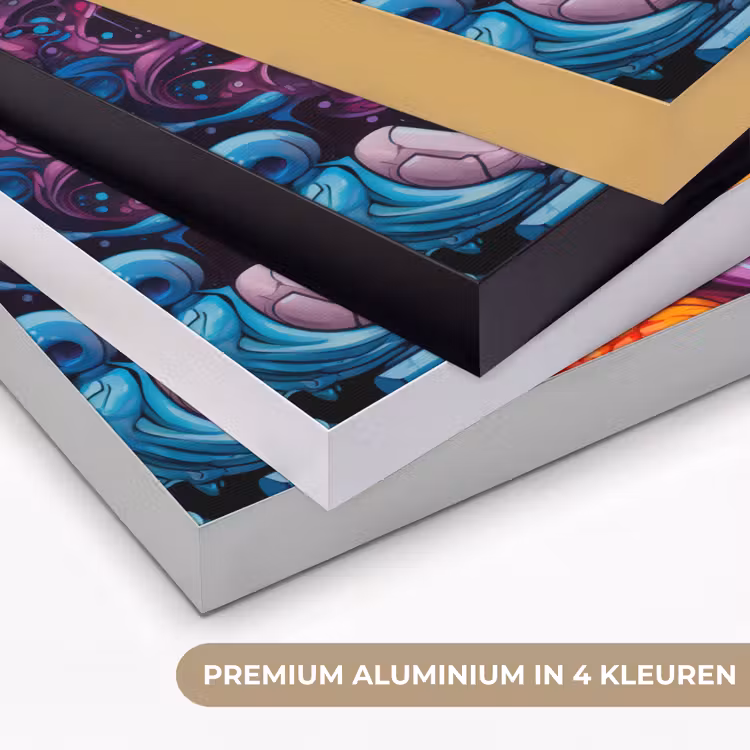 Art Frame - Monster - Graffiti - Kleuren - Oranje — 5
