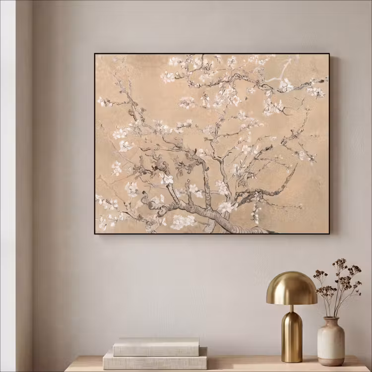 Art Frame - Amandelbloesem - Kunst - Van Gogh - Beige — 3