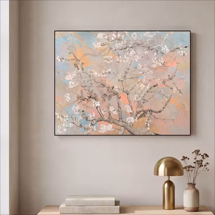 Art Frame - Amandelbloesem - Kunst - Van Gogh - Pastel — 3