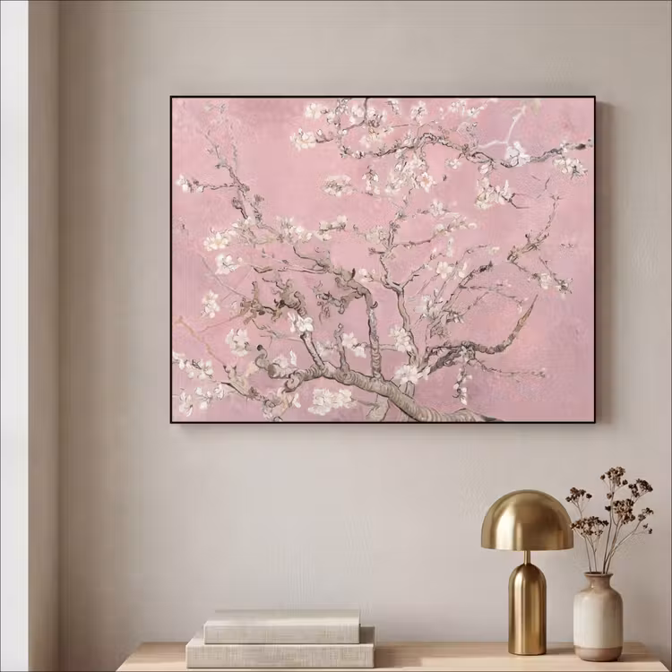 Art Frame - Amandelbloesem - Kunst - Van Gogh - Roze — 3