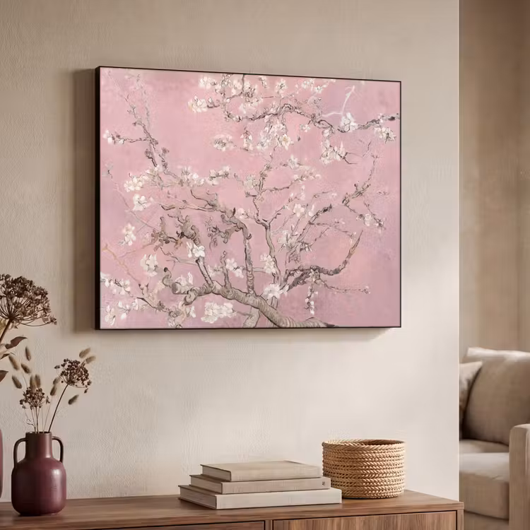 Art Frame - Amandelbloesem - Kunst - Van Gogh - Roze — 4