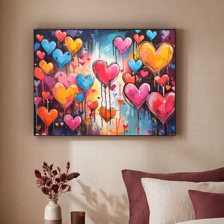 Art Frame - Hartjes - Kleuren - Kunst - Liefde — 2