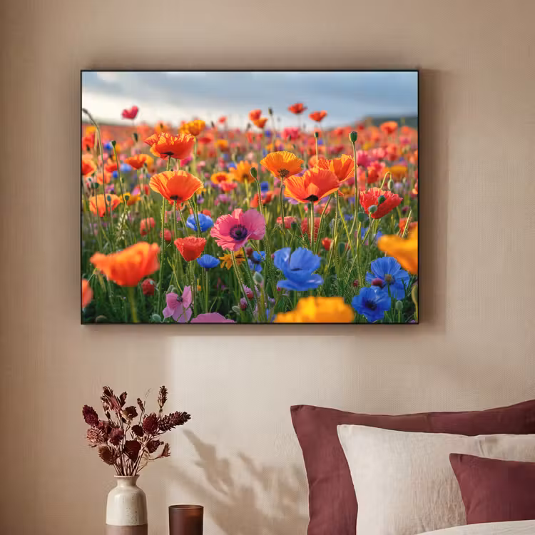 Art Frame - Bloemen - Klaprozen - Kleurrijk - Natuur — 2