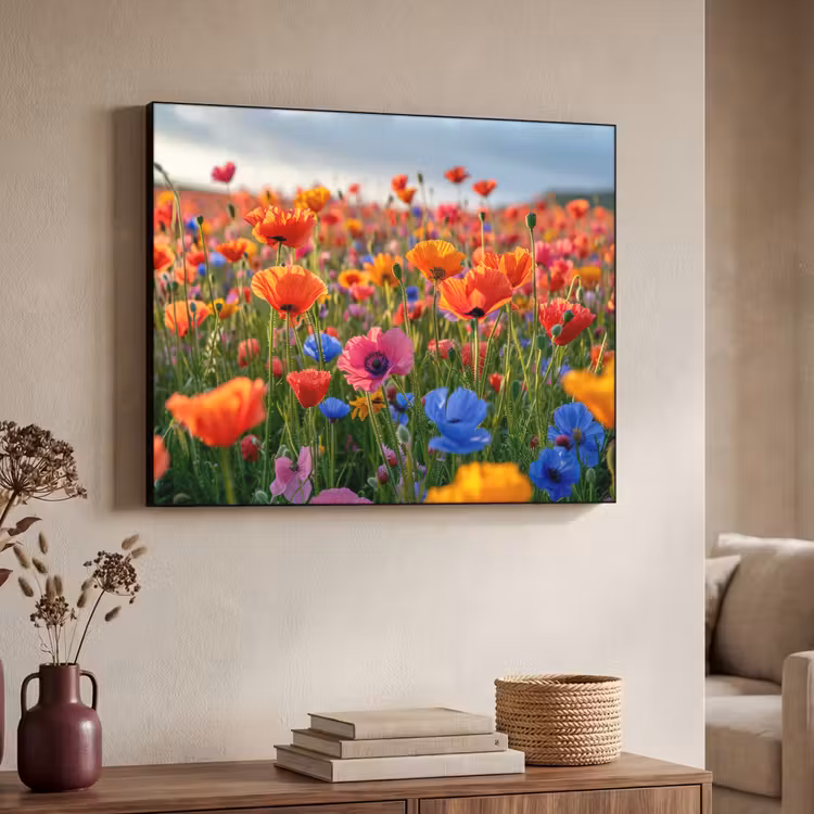 Art Frame - Bloemen - Klaprozen - Kleurrijk - Natuur — 4