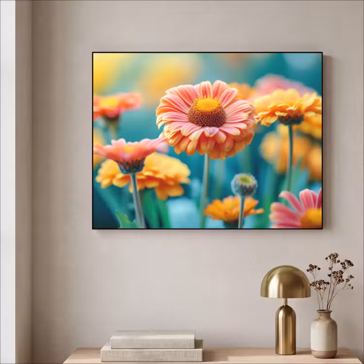 Art Frame - Bloemen - Kleurrijk - Natuur - Gerbera — 3