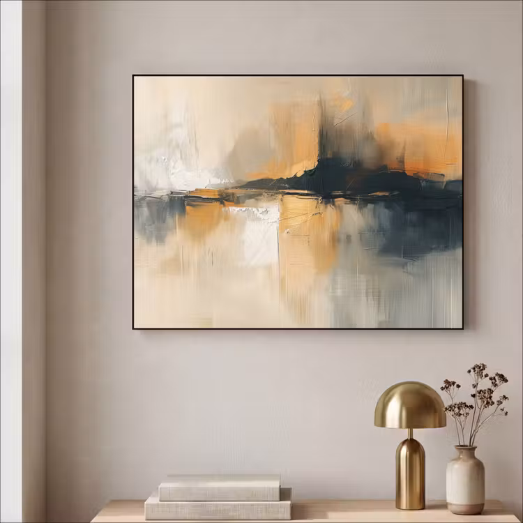 Art Frame - Modern - Abstract - Goud - Zwart — 3