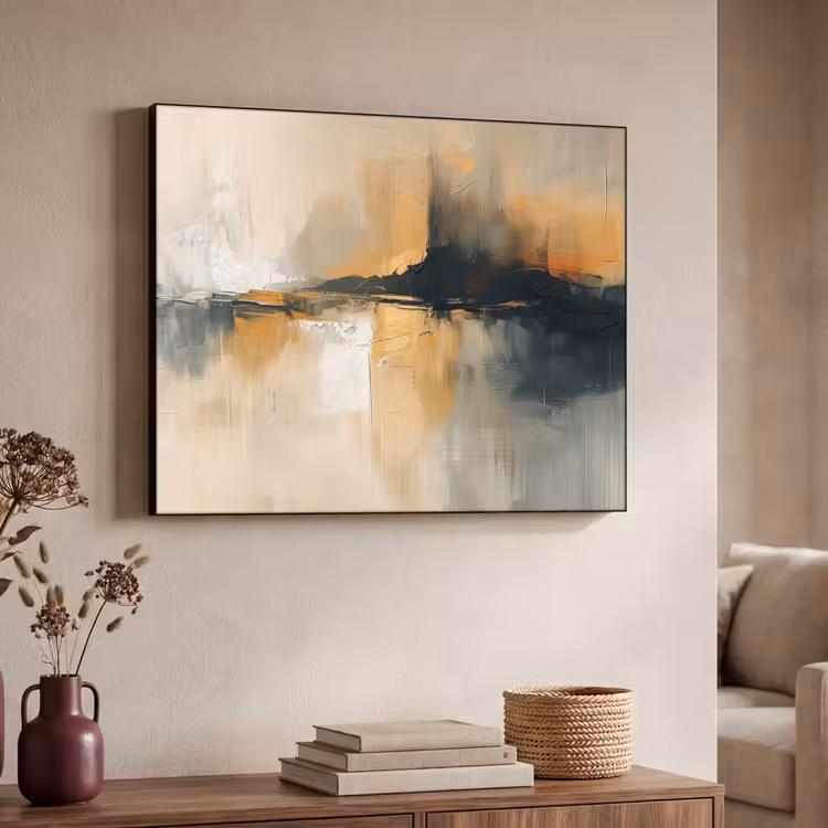Art Frame - Modern - Abstract - Goud - Zwart — 4