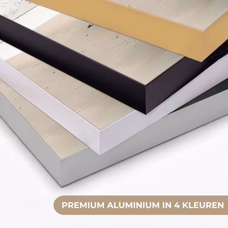 Art Frame - Modern - Zwart - Verf - Goud — 5