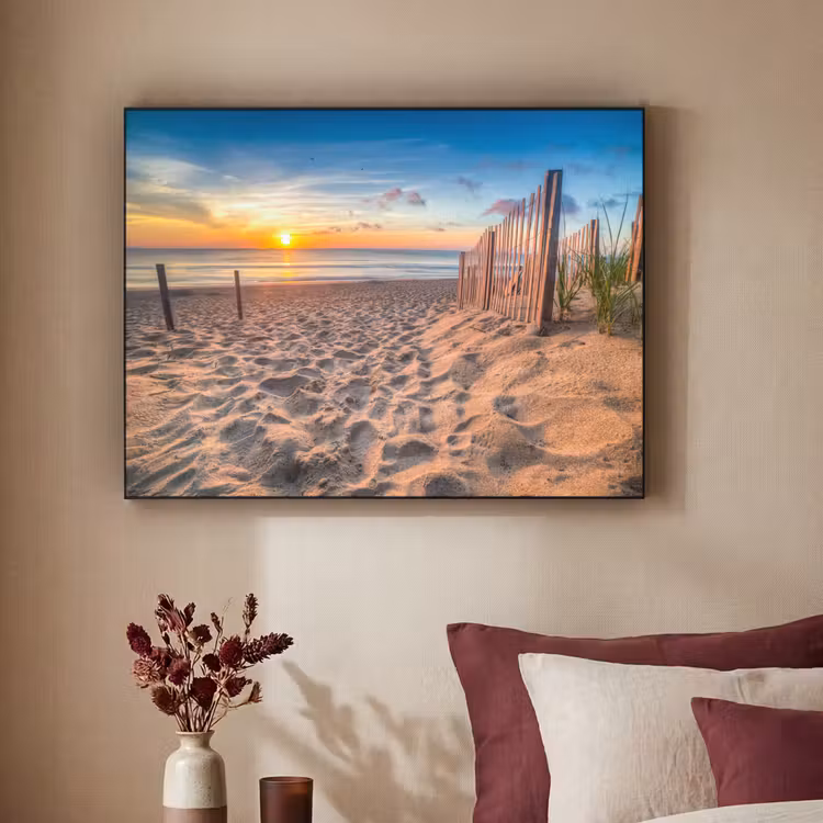 Art Frame - Duinen - Zonsondergang - Strand - Zee - Horizon — 2