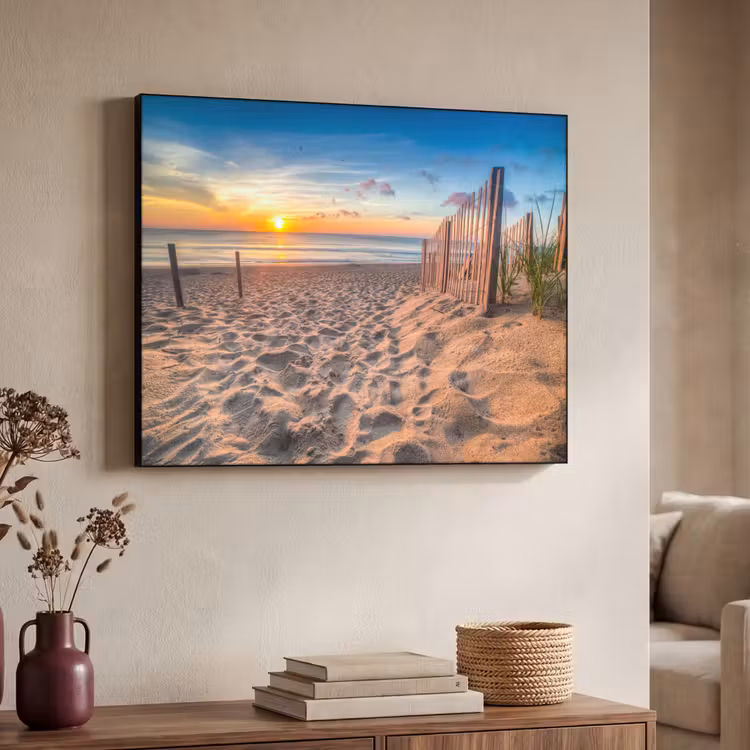 Art Frame - Duinen - Zonsondergang - Strand - Zee - Horizon — 4