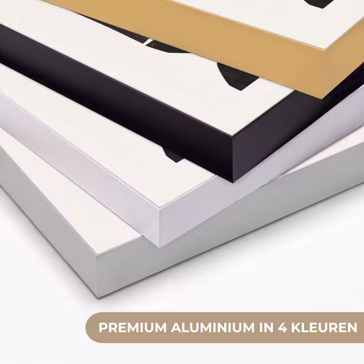 Art Frame - Modern - Halve cirkel - Goud - Zwart — 5