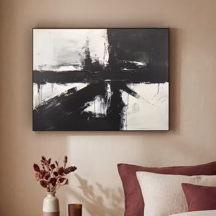 Art Frame - Modern - Zwart wit - Abstract - Kunst — 2