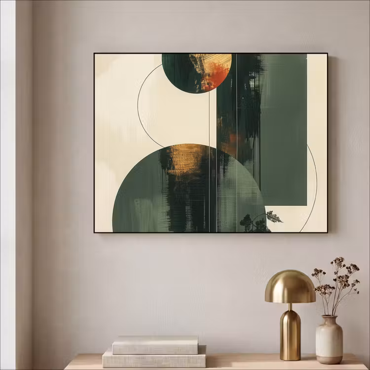 Art Frame - Kunst - Cirkels - Modern - Abstract — 3