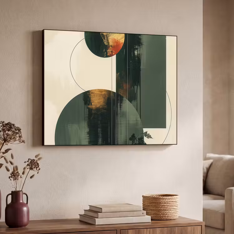 Art Frame - Kunst - Cirkels - Modern - Abstract — 4