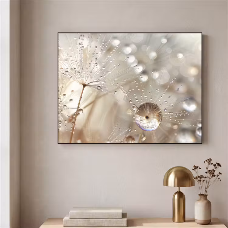 Art Frame - Natuur - Bloemen - Druppels - Regen — 3