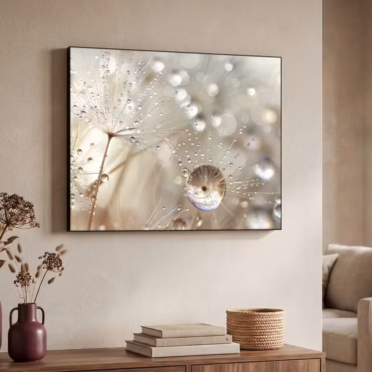 Art Frame - Natuur - Bloemen - Druppels - Regen — 4