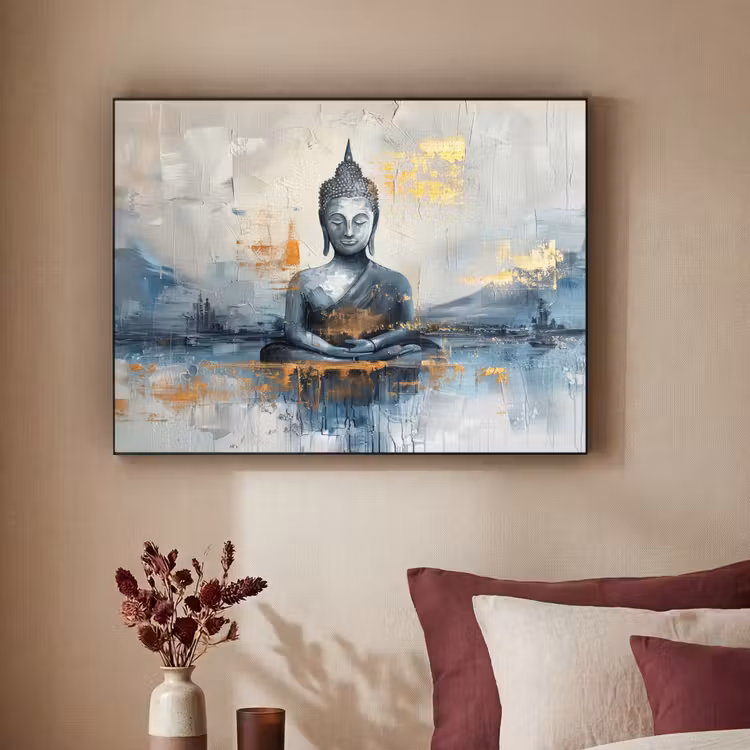 Art Frame - Buddha - Goud - Abstract - Modern — 2