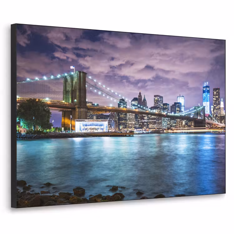 Art Frame - New York - Skyline - Stad - Kleuren — 1